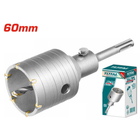 TOTAL ΔΙΑΜΑΝΤΟΚΟΡΩΝΑ ΜΠΕΤΟΥ SDS - PLUS 60mm (TAC430601)