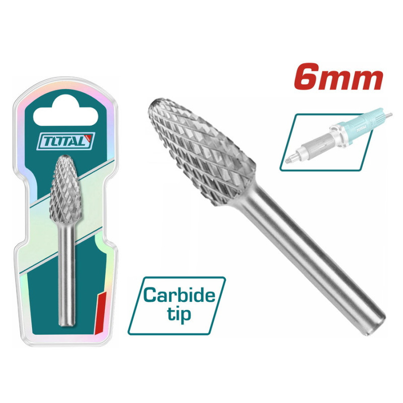 TOTAL ΦΡΕΖΑ HSS ΚΑΡΒΙΔΙΟΥ 6mm (TAKC1005)