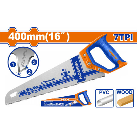 WADFOW ΣΕΓΑΤΣΑ ΞΥΛΟΥ & PVC 400mm (WHW8G16)